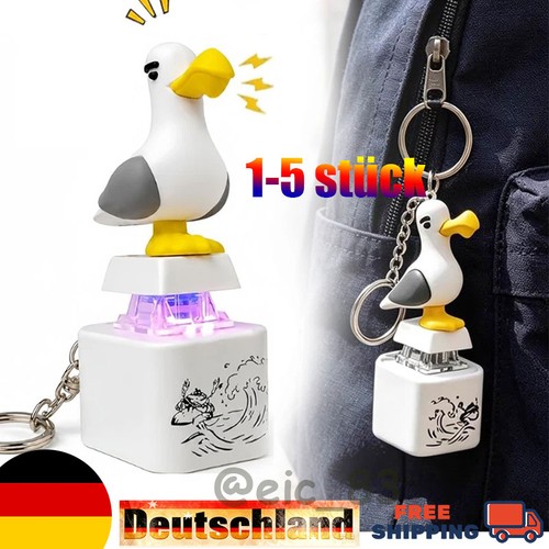 Seagull mine keychain button - mine, keychain,button