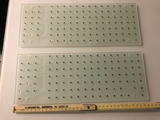 2 Glasplatten mit Swarovski Kristallen f. Toaster Russell Hobbs GlasLine Edition