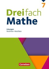 Dreifach Mathe 7. Schuljahr. Nordrhein-Westfalen - Lösungen zum Schülerbuch 