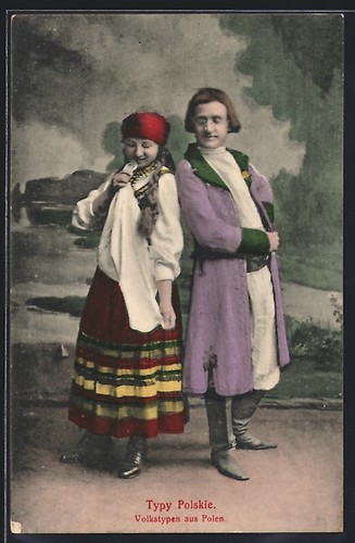 Volkstypen aus polen mann - aus, und