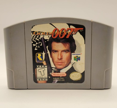 007 golden eye - golden, n64