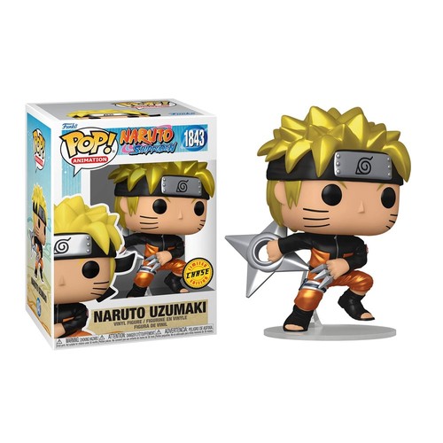 Naruto with shuriken metallic - shuriken,