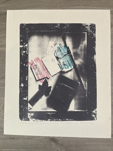 Retro farb lithographie - 3,