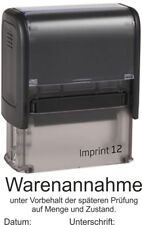 Wareneingangsstempel - Stempel