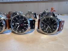 Parnis Automatik, Priv. Uhrensammlung, Große Fliegeruhr, Faltschliesse,  13 St.