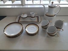 Kaffeeservice 6  Pers.,Winterling,Kirchenlamitz,Scharffeuer,echt Kobalt"Diamant"