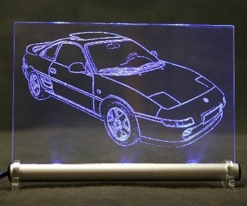 Toyota mr2 led leuchtschild - w2,