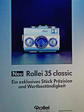 Prospekt Rollei 35 Classic