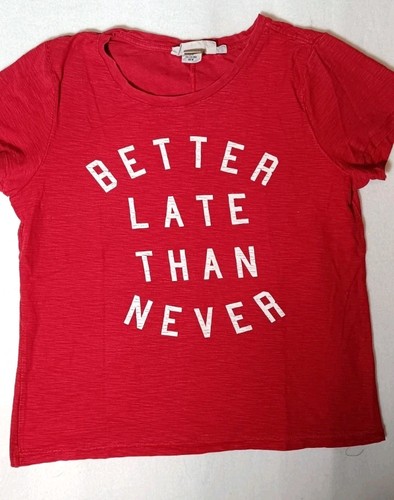 Rotes shirt damen - t-shirt, gr