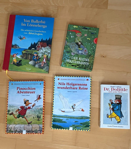 Kinderbuch klassiker - 5x, kinderbuch-klassiker