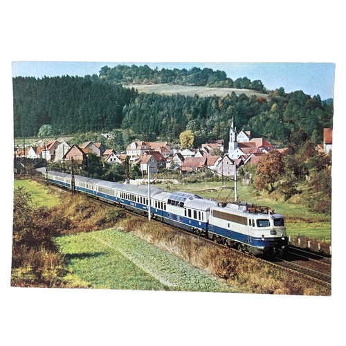 Ansichtskarte eisenbahn - ansichtskarte, ak