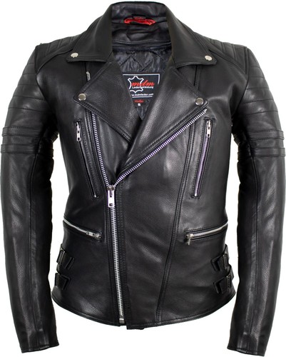 Retro motorrad lederjacke - retro,