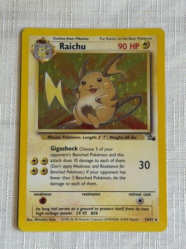 Pokemon karte raichu - pokemon, near