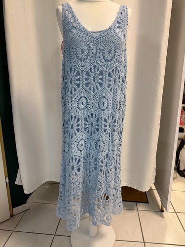 Häkelkleid baumwolle mit - häkelkleid,