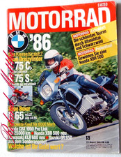 MOTORRAD 18-85+BMW K 75 C &