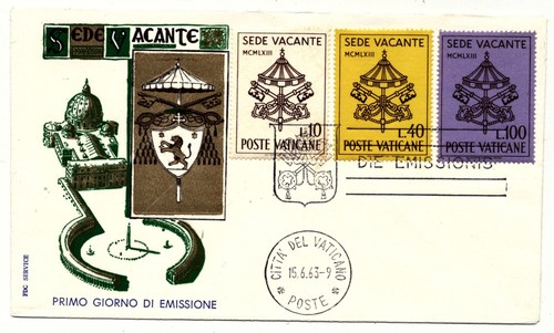 Vatikan 1963 ersttagsbrief - ersttagsbrief,