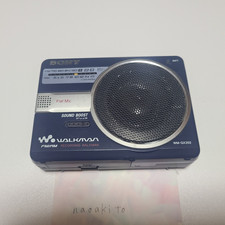 SONY Recording Walkman Radio Cassette Recorder WM-GX202 Betrieb bestätigt