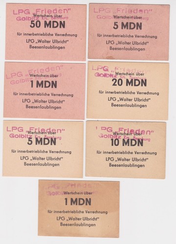 Banknoten bis 100 mark ddr - 100,