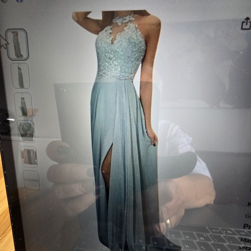 Chiffon abend party kleid - , /party