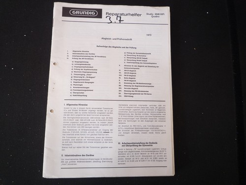 Original service manual - original,