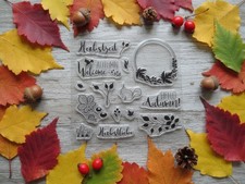 Clearstamps/Stempel-Set/Herbst
