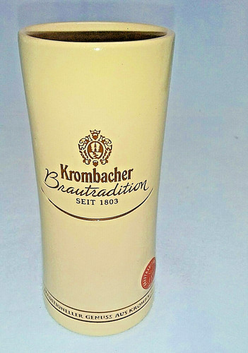 Krombacher porzellan bierkrug - krombacher,