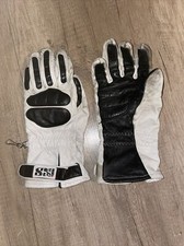 IXS FRESH ? Sommer Handschuh Leder/Textil - schwarz weiss