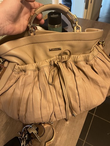 Escada tasche aus plissiertem - escada,
