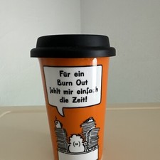 Sheepworld - To Go Becher - Kaffee - Burn Out - Zeit - mit Deckel