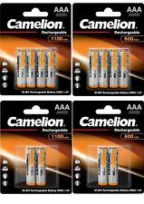Camelion AAA Micro Akkus Accus HR03 600 mAh 1100 mAh NiMH aufladbare Batterien ✅