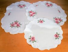 Deckchen Rosen 30cm 40cm rund