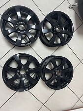 Alufelgen Tomason. Typ TN3-7016. Schwarz. 7Jx16H2. Gebraucht.