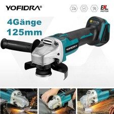 Bürstenlos Winkelschleifer Akku Trennschleifer Schleifmaschine Flex Für Makita 