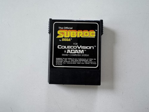 Subroc für cbs colecovision - cbs,