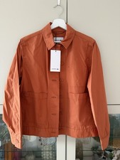 LACOSTE Jacke Übergangsjacke Gr. 38 M L Orange