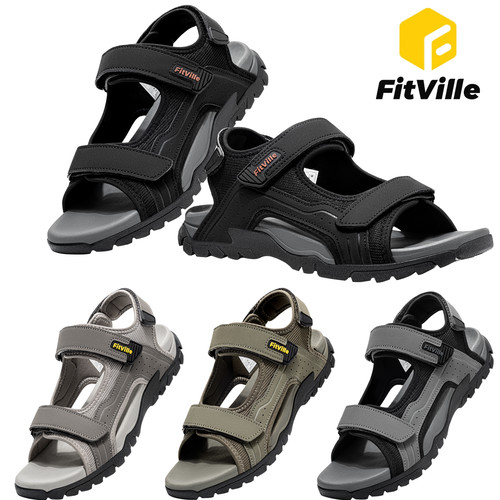 Fitville herren wandersandalen - fitville,