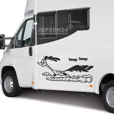 Roadrunner Aufkleber 130x59cm CW016 Road Runner Auto Womo Wohnwagen LKW PKW XXL