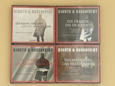 Hjorth & Rosenfeldt Sebastian Bergmann Teil 1-4 Konvolut 6er CD Box 4 Stück
