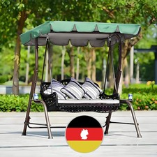 3-Sitzer Ersatzdach Hollywoodschaukel Dach Wasserdicht Gartenschaukel Dachbezug~