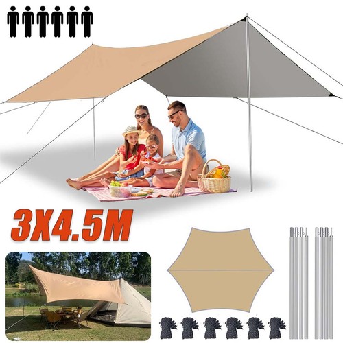 Zeltplane camping tarp - tarp, 3x4.5m