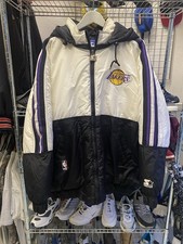 STARTER JACKE  VINTAGE Los Angeles Lakers NBA XL Winter Jacke 90s Rare