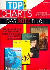 Top of the Charts: Das Rote Buch | Piano/Voice/Guitar | Englisch | Taschenbuch