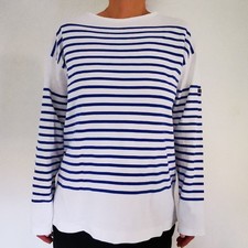 Armor Lux Herren Pablo Picasso Breton Langarmshirt 1140, Weiß Herstellergröße XL