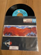 Depeche Mode Stripped /But Not Tonight Vinyl 7"  Single (BONG 10)