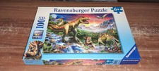Ravensburger Puzzle -Bei den Dinosauriern- 100 Teile XXL Dinos  ab 6 Jahren