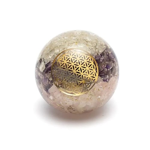 Orgonit kugel goldene dreieck - kugel,