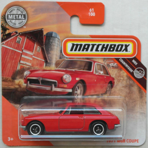 Matchbox 1971 mgb coupe - 1971,
