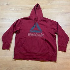 Reebok Hoodie Herren Größe XXL rot - Maße beachten!