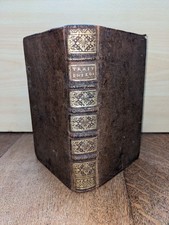 altes Buch - Huet - Philosophische Abhandlung über die Schwäche des menschlichen Geistes - 1741