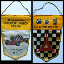 DDR Wimpel 41.Schleizer Dreieck Rennen 1974 ADMV Motorsport MZ pennant Wartburg